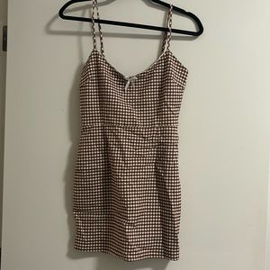UO Tahoe gingham dress